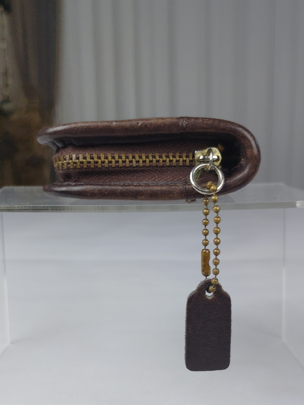 Coach Vintage Brown Leather Zip Wallet. - Picture 5 of 15